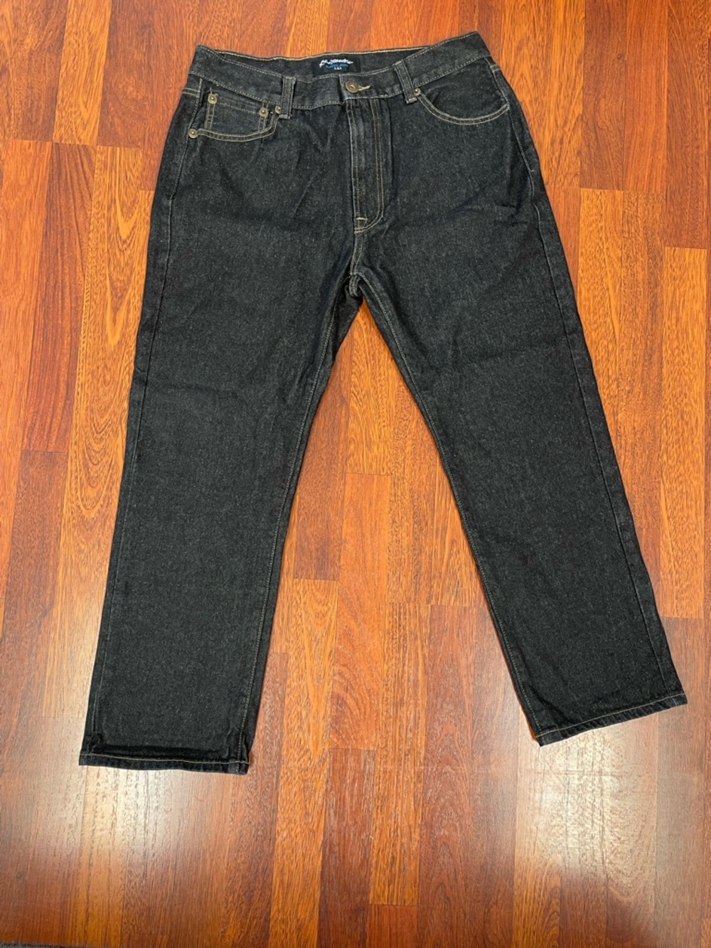 Relaxed Fit Black Men's Jeans - Casual Everyday Denim
